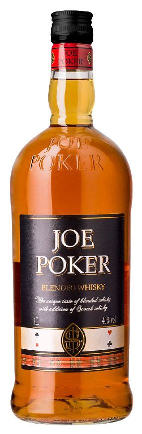 joe poker whisky cena